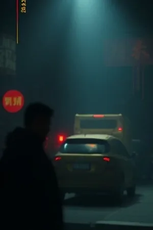 《青苔与铁》锈铁栏杆上的青苔